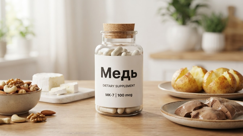 Медь: для чего она нужна организму и в каких продуктах содержится