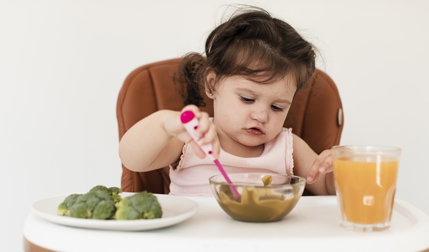 Вегетарианская диета для детей до трёх лет